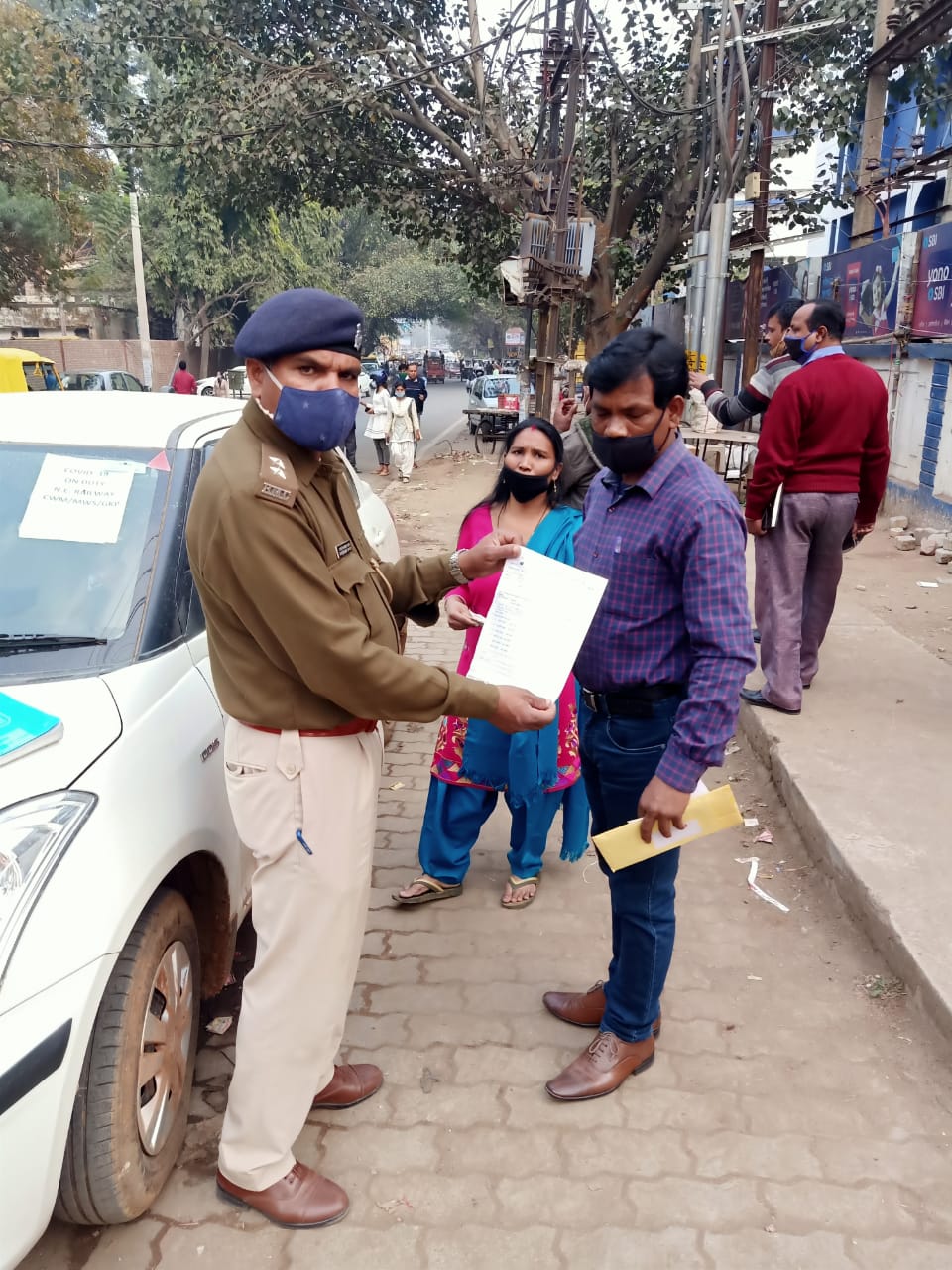 corporation seized vehicle and fined in ranchi