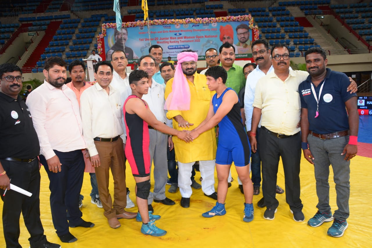 Maharashtra Champion in Under 15 National Wrestling Competition 2022