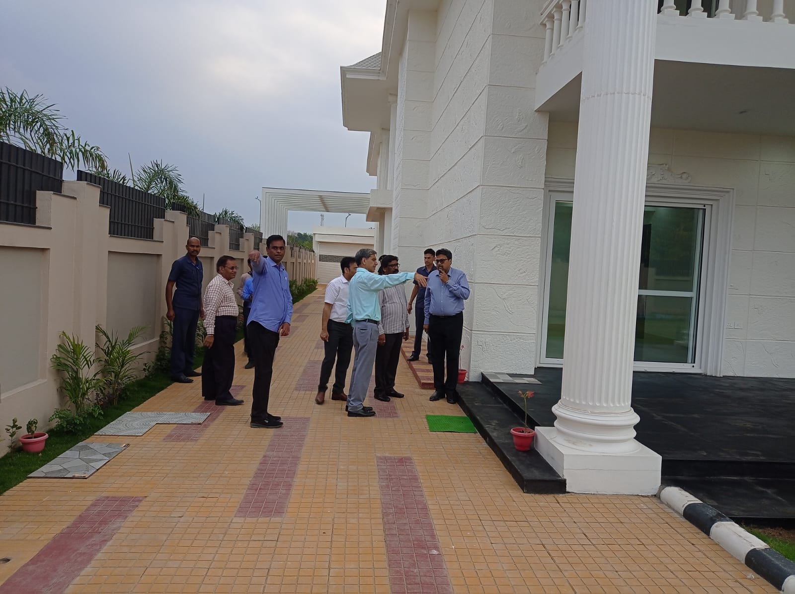 CM Hemant Soren inspected residence of ministers being built in Smart City In Ranchi