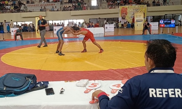 Under15 National Boys Girl Wrestling Competition at Mega Sports Complex Ranchi