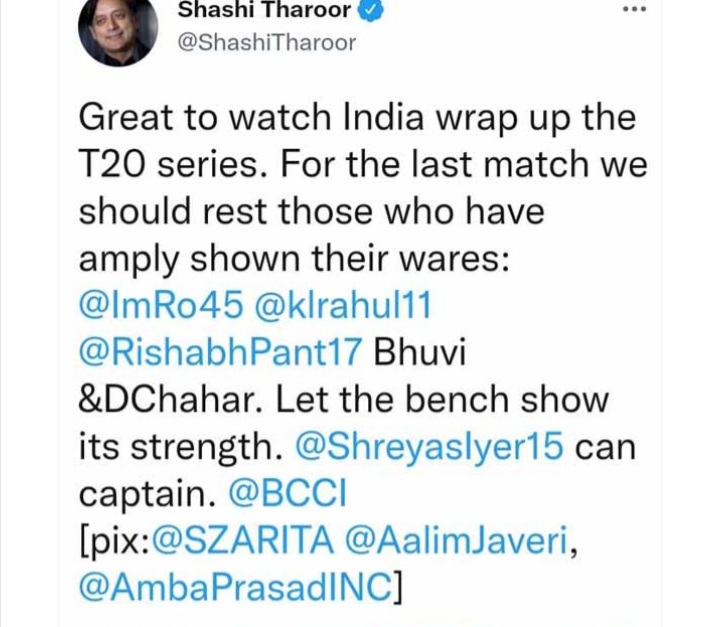 Shashi Tharoor