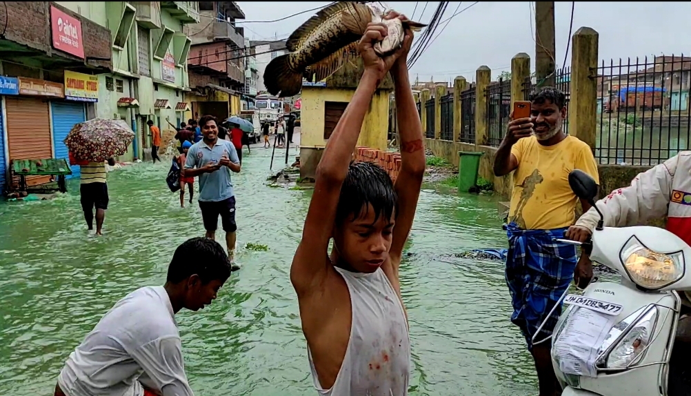 Life affected due to cyclonic storm