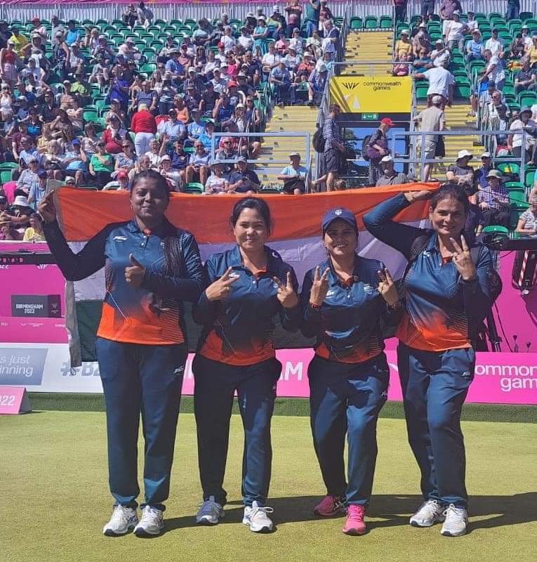 lawn ball India women team created history in CWG 2022 Two players from Jharkhand in team