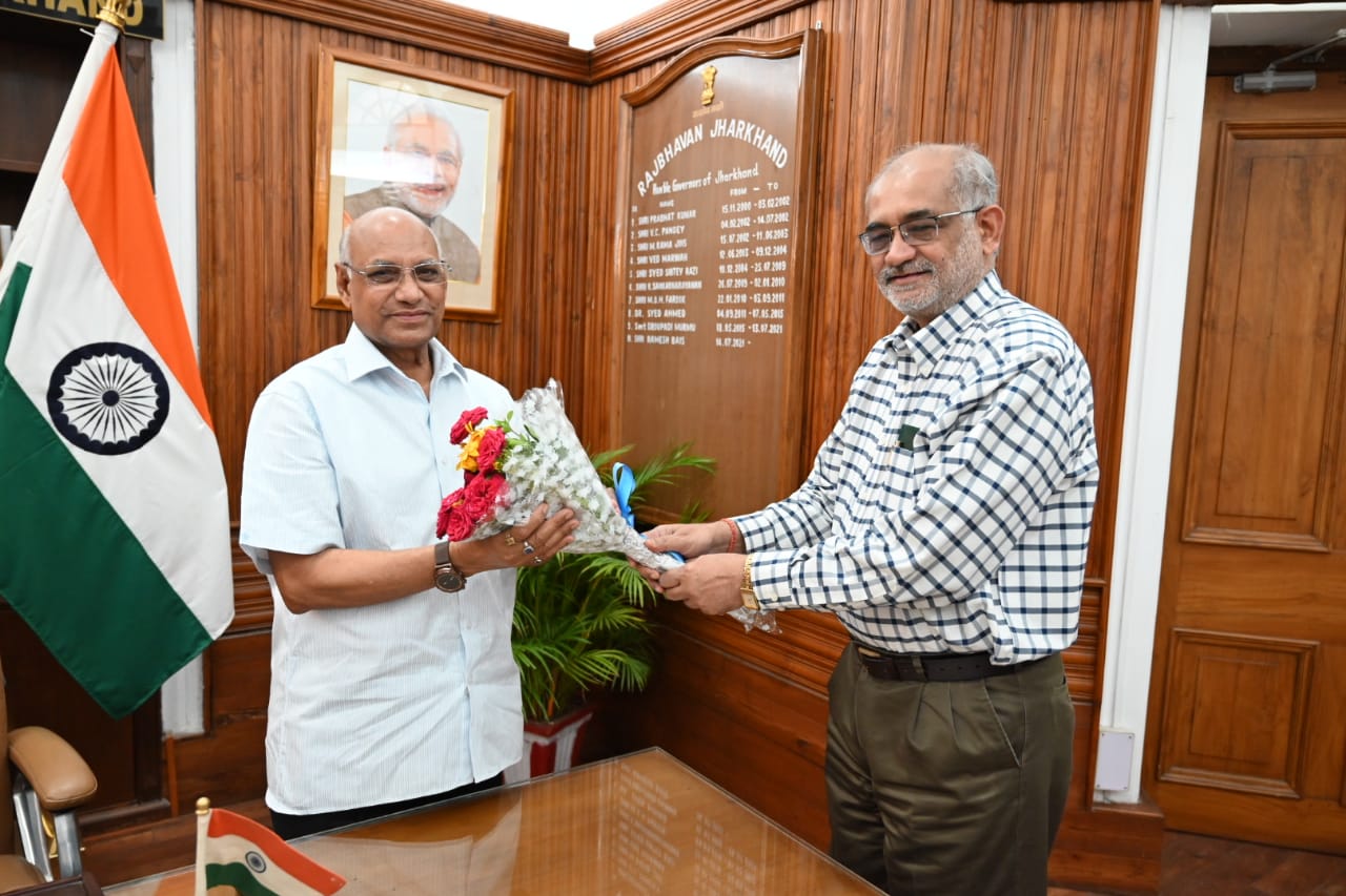 VCs of universities meet Governor Ramesh Bais in ranchi