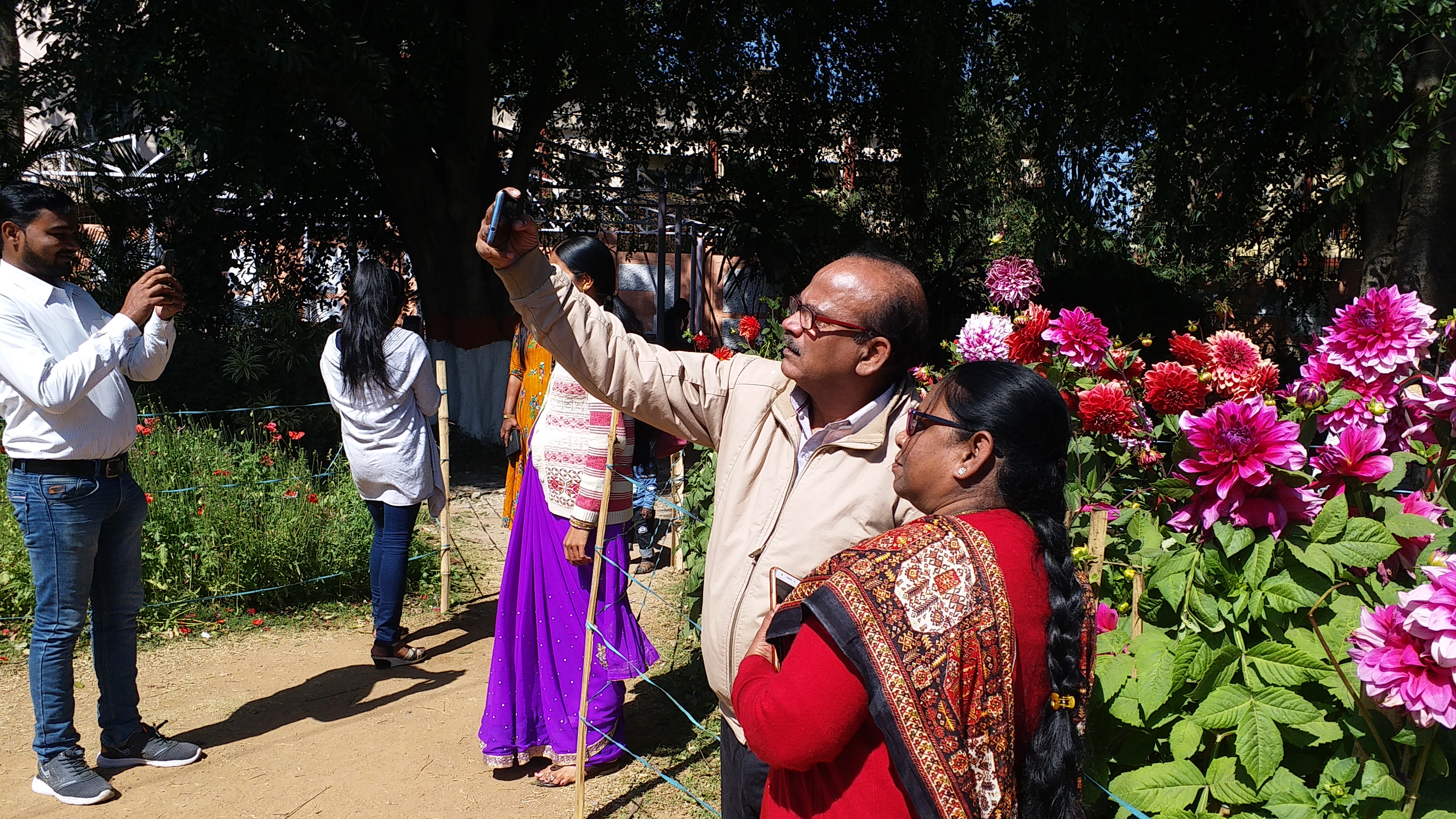 Raj Bhavan's garden