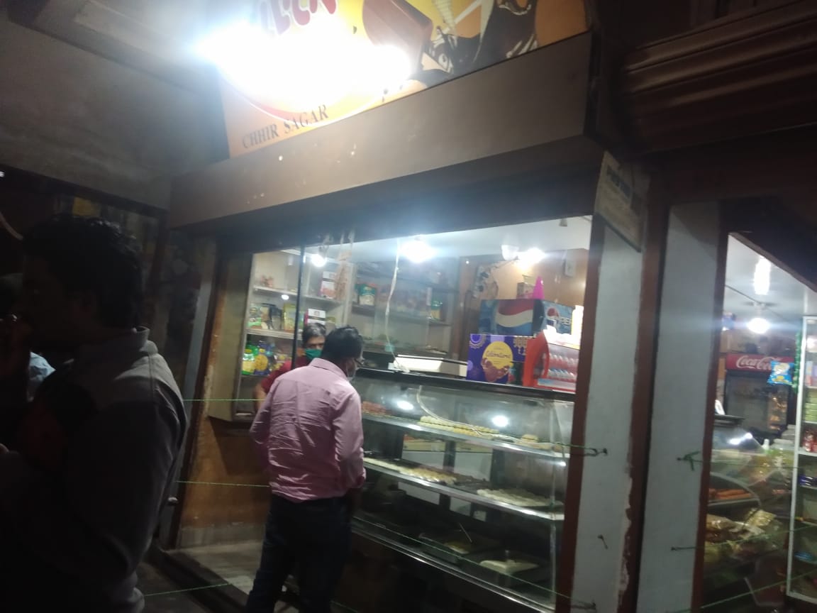 raid in sweet shop in ranchi