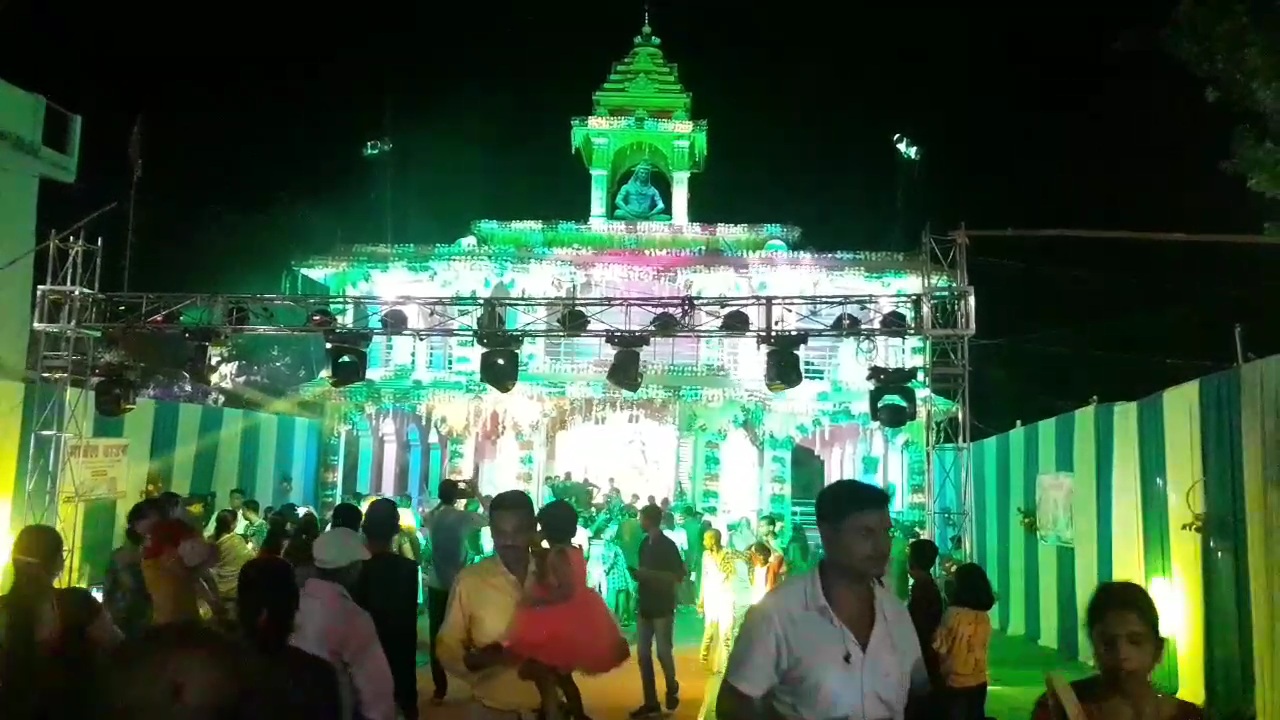 Durga Puja festival in Jharkhand in Navratri 2021, people wished Dussehra