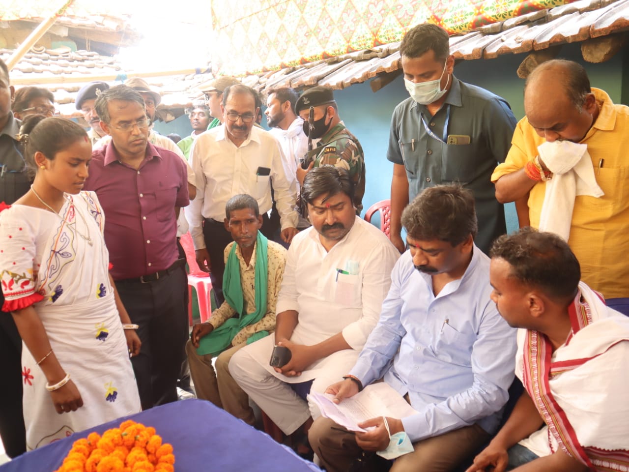 CM In Sahibganj CM tributes to martyrs at Kranti Sthal, prays for good health of families of martyrs