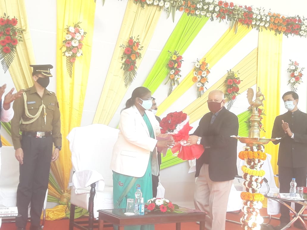 Governor inaugurated degree college and women college in simdega