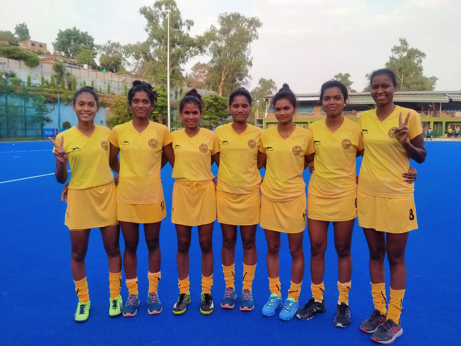 Jharkhand team defeated Andhra Pradesh in senior national womens hockey competition