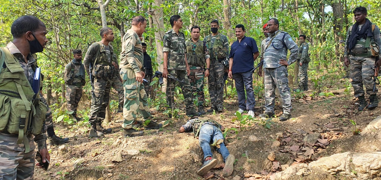 a naxalite killed in an encounter in simdega jharkhand