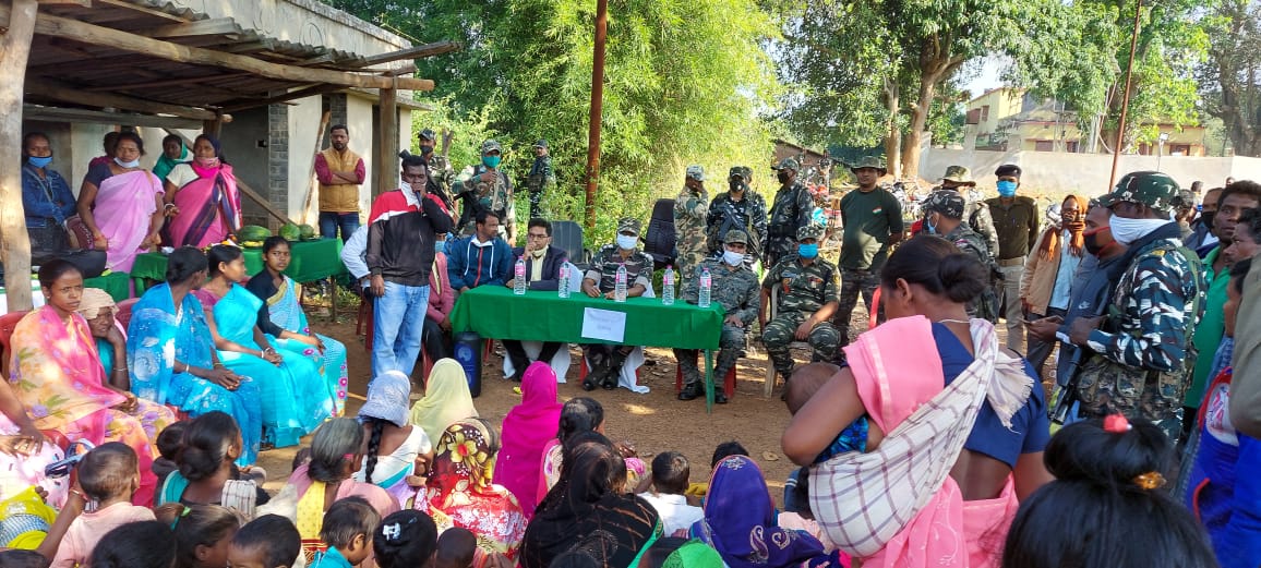 camps under community policing in chaibasa