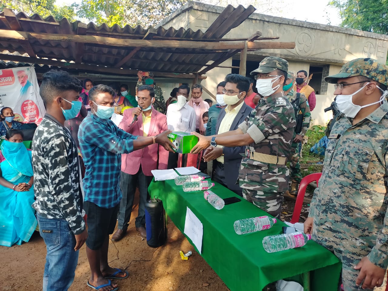 camps under community policing in chaibasa