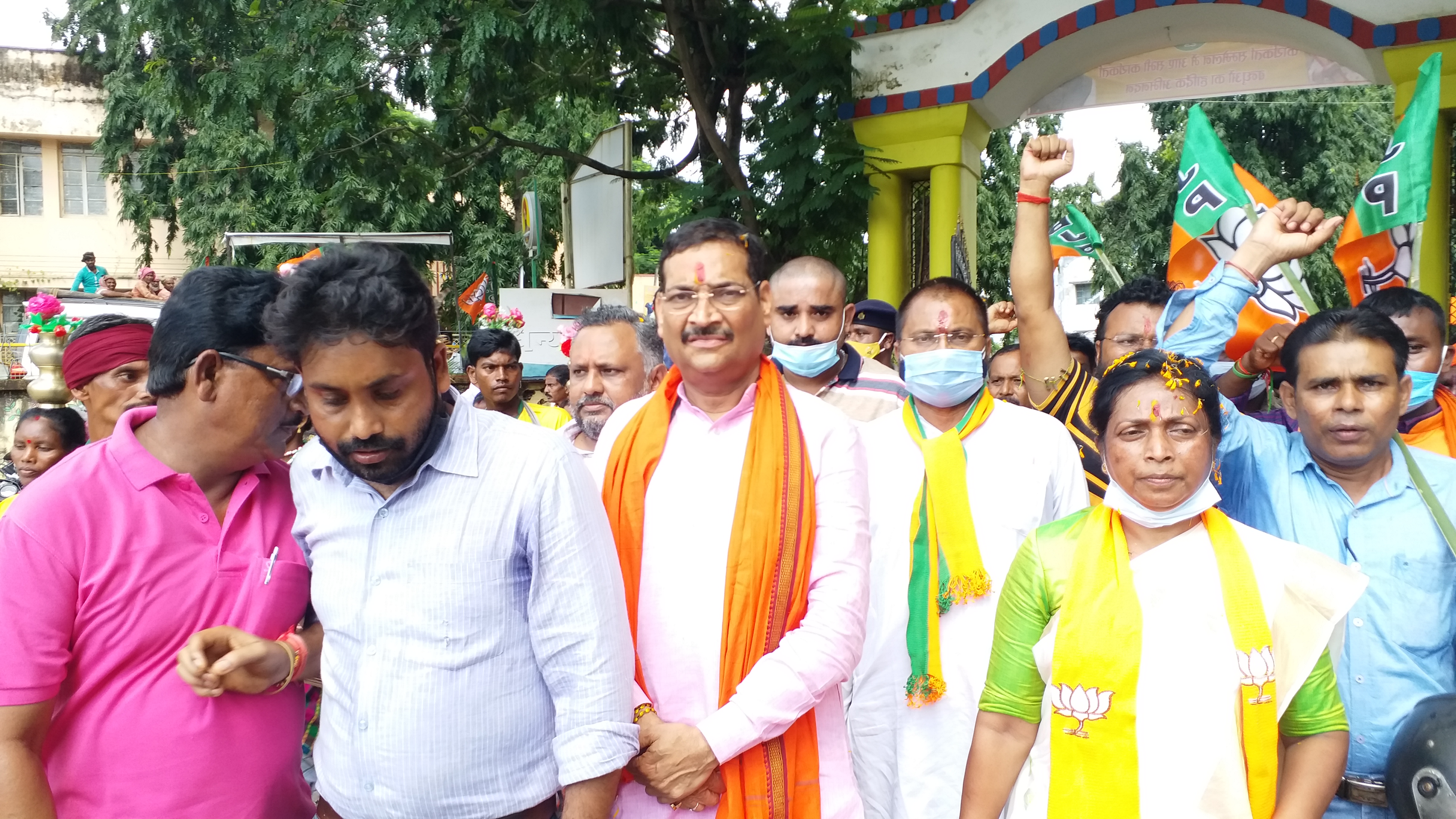 BJP State President Deepak Prakash Dumka visit