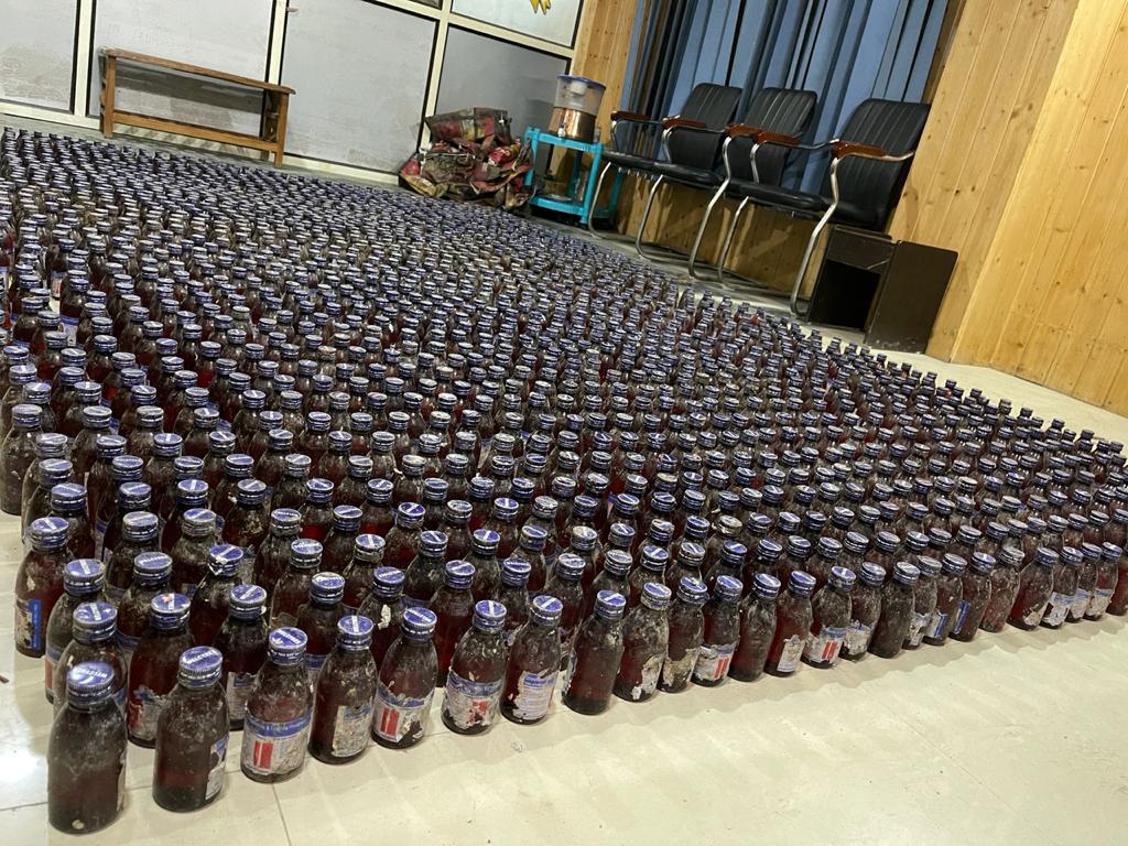 Jammu and Kashmir Police apprehends 2, recovers huge consignment of codeine bottles