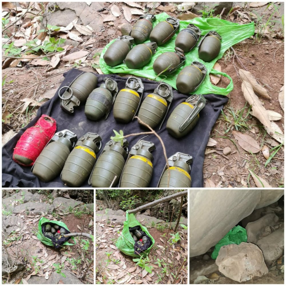 grenades recovered