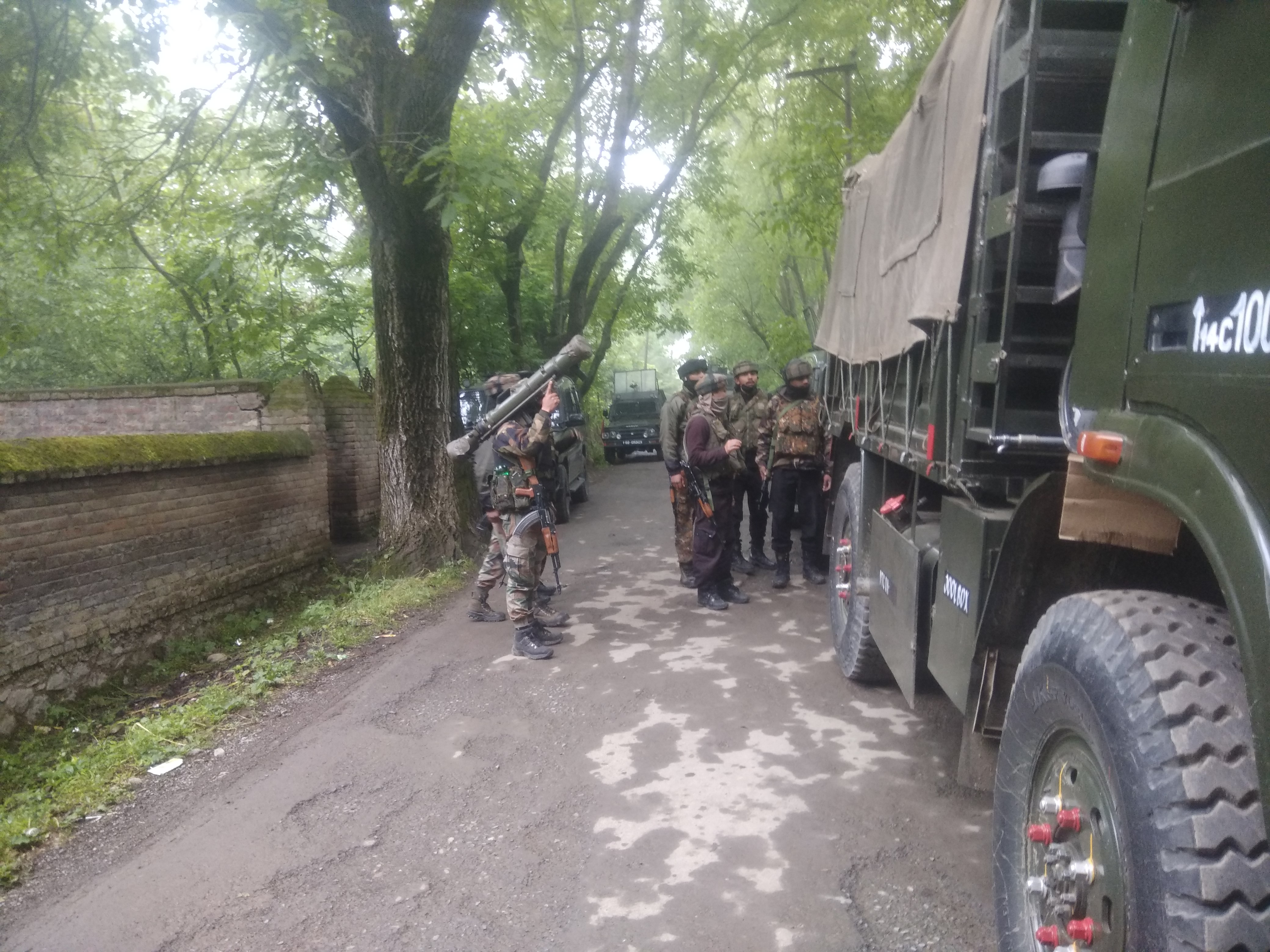 SEARCH OPERATION STARTS IN SAIMOH AREA OF TRAL