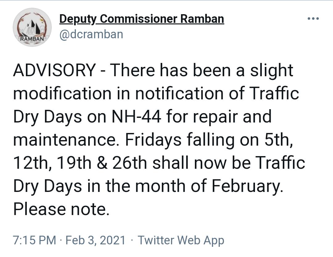 traffic-dry-day-on-nh-44-for-reapirs-and-maintenance