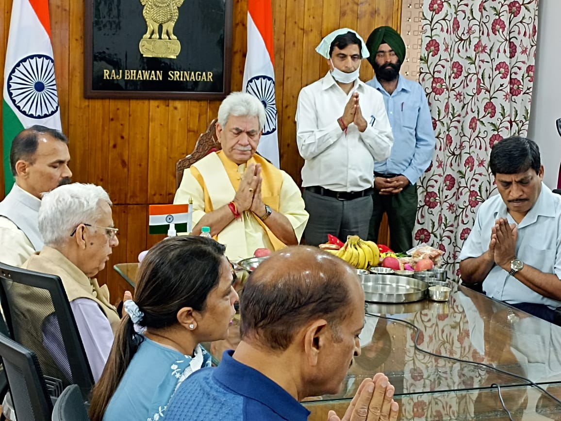 LG Sinha on Amarnath Yatra