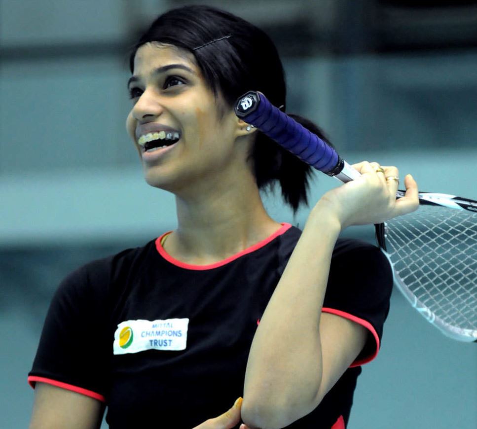 India’s highest-ranked squash player Joshna Chinappa