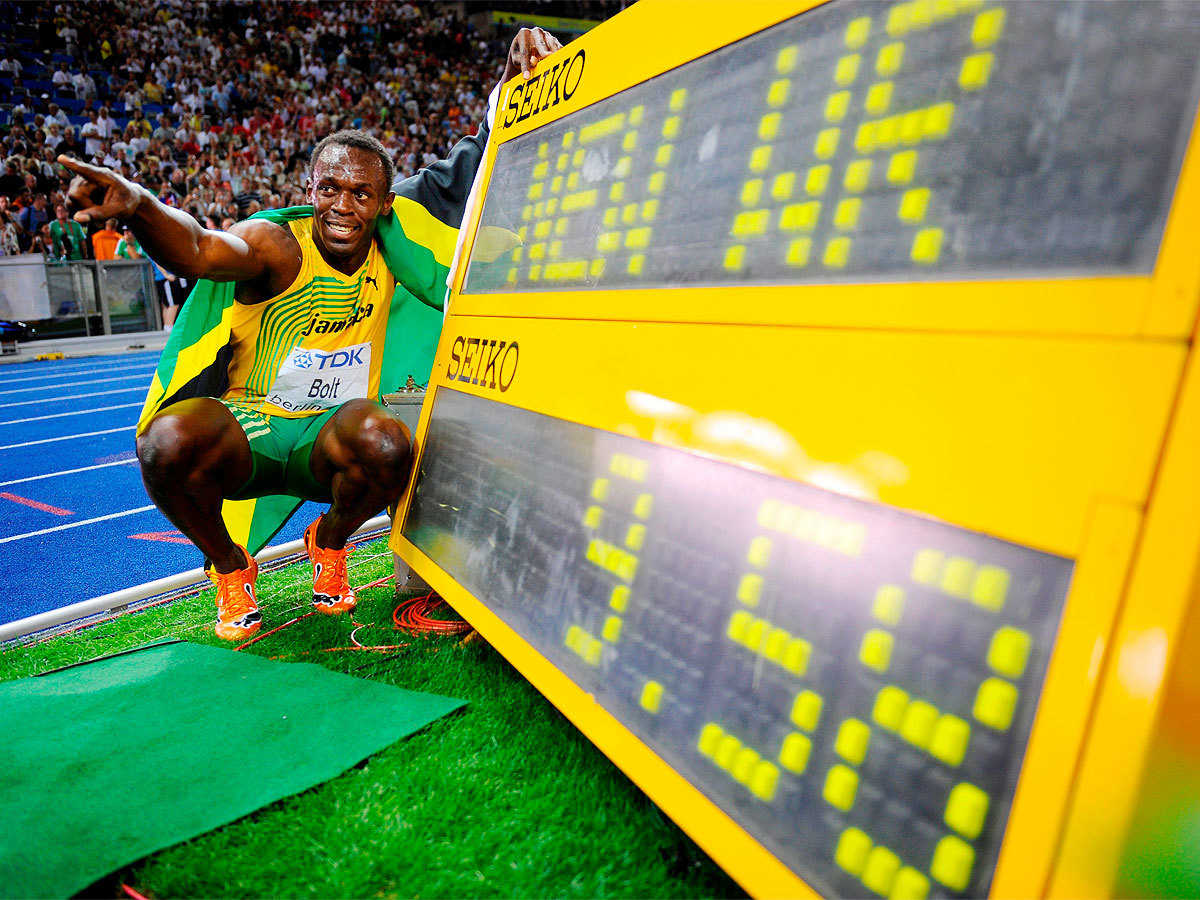 Usain Bolt,  Jamaica, Olympic, A-League