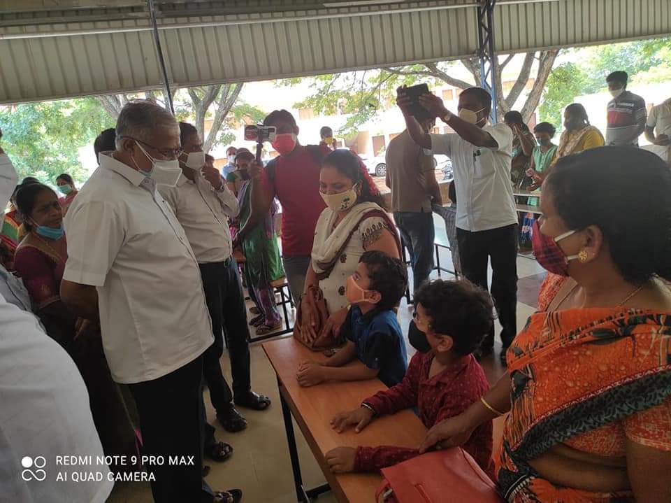 Suresh Kumar Visit Govt School