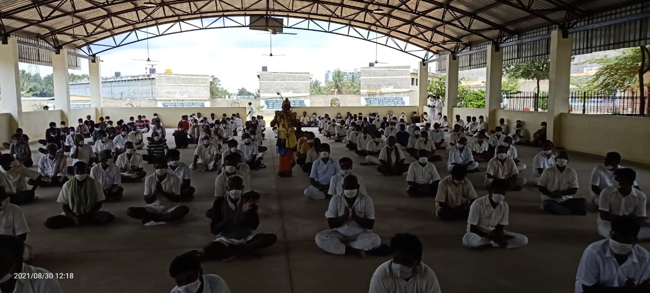 srikrishna janmshtami celebration in parappana agrahara