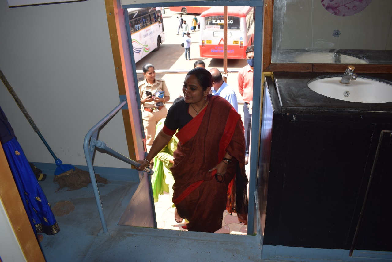 The female toilet should be brought in key places : Department of Tourism Chairperson Shruti