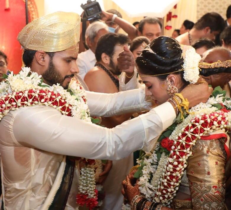 HD Kumaraswamy's son Nikhil got married today