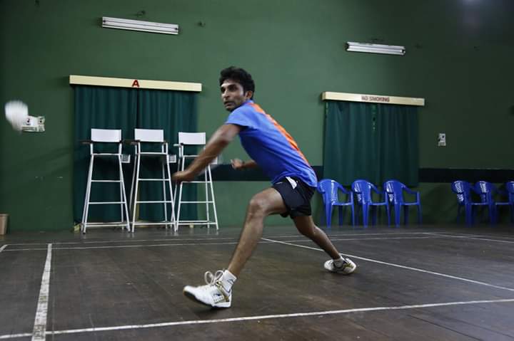 Para badminton player Anand Kumar