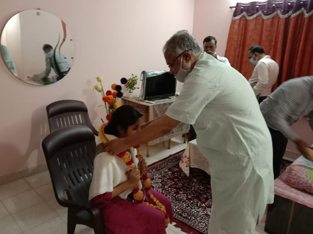 Minister Sureshkumar Visit Meghana House