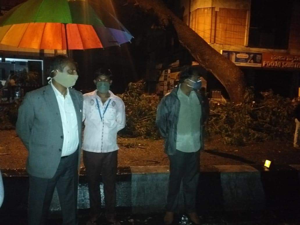 BBMP Commissioner Anil Kumar visit and inquired city