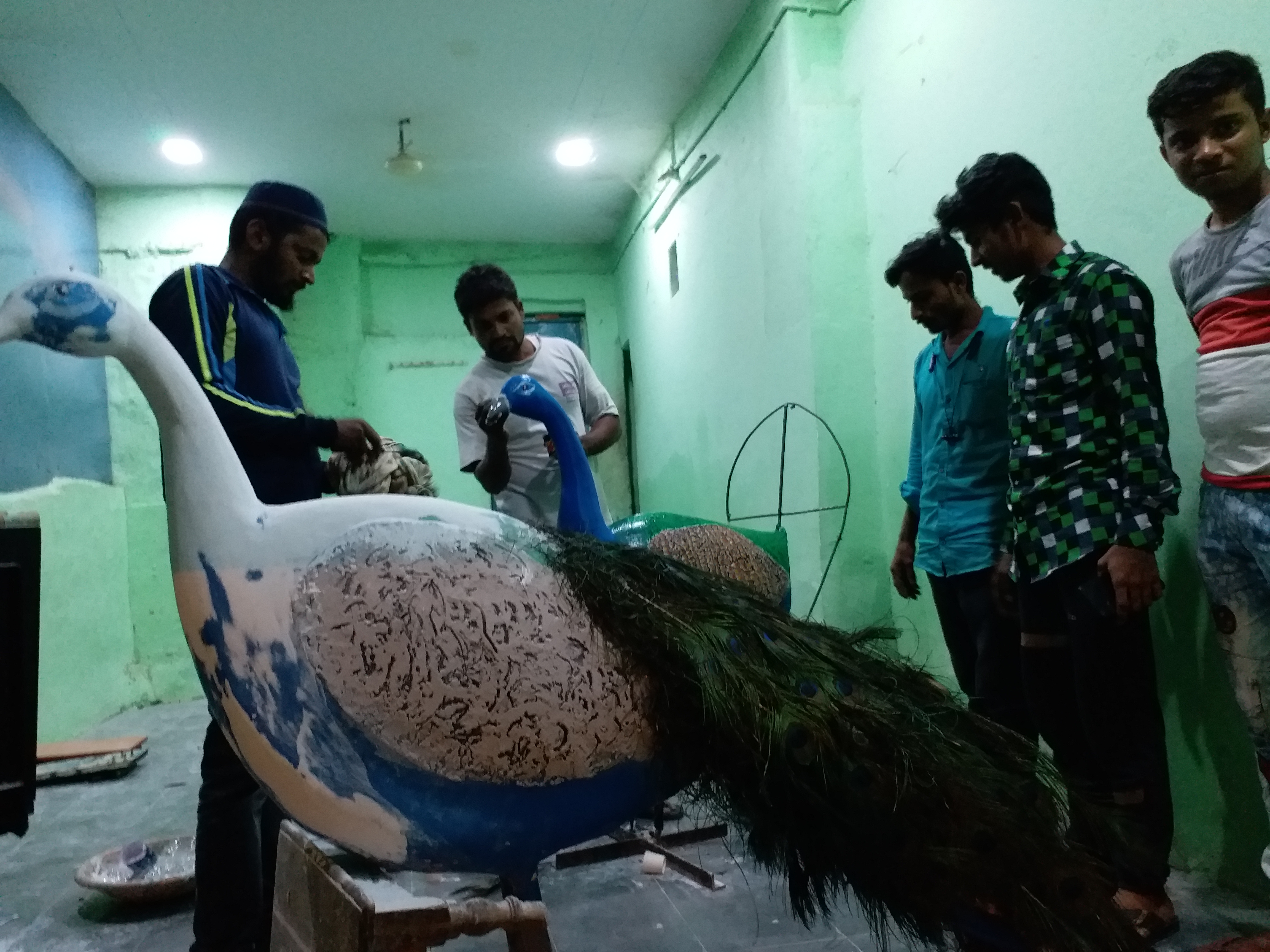 eid milad un nabi preparation of decoration in full swing in muslim areas of gulbarga