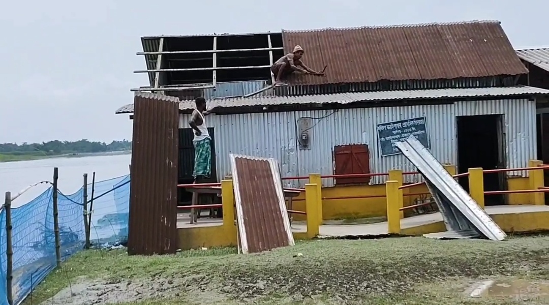 Massive erosion in Barpeta