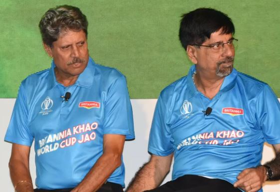 Former India captain Krishnamachari Srikkanth, kapil