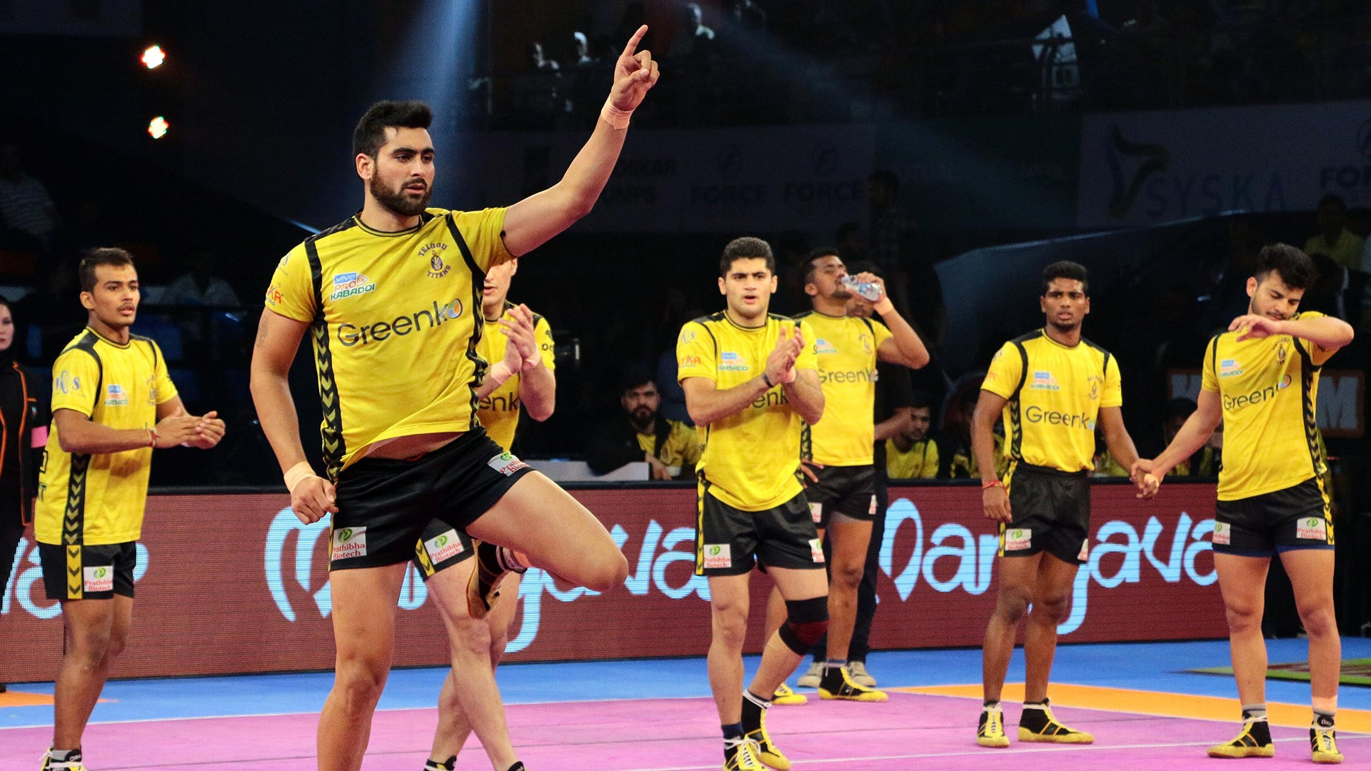 Pro Kabaddi, Pardeep Narwal , Siddharth Desai , Rahul Chaudhary , Pawan Sehrawat , Rahul Chaudhary , Ajay Thakur