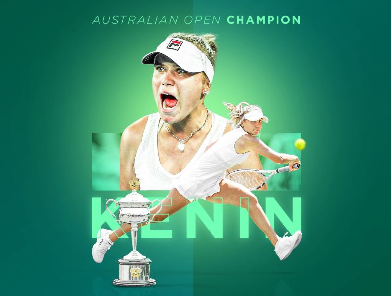 Australian Open champion Sofia Kenin