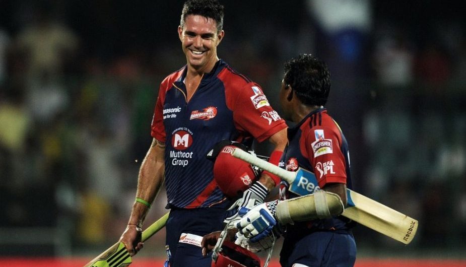 Kevin Pietersen first played for Delhi Dardevils in IPL.