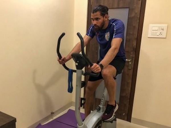 Adil Khan also spends time doing light exercise to stay in shape.