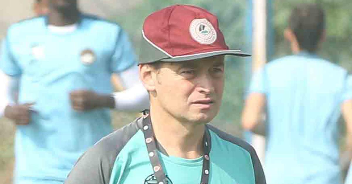 Mohun Bagan coach Kibu Vicuna.