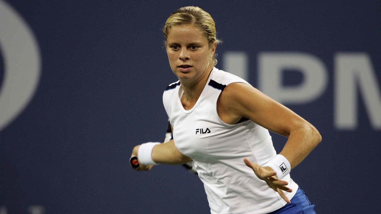 Four-time Grand Slam singles champion Kim Clijsters