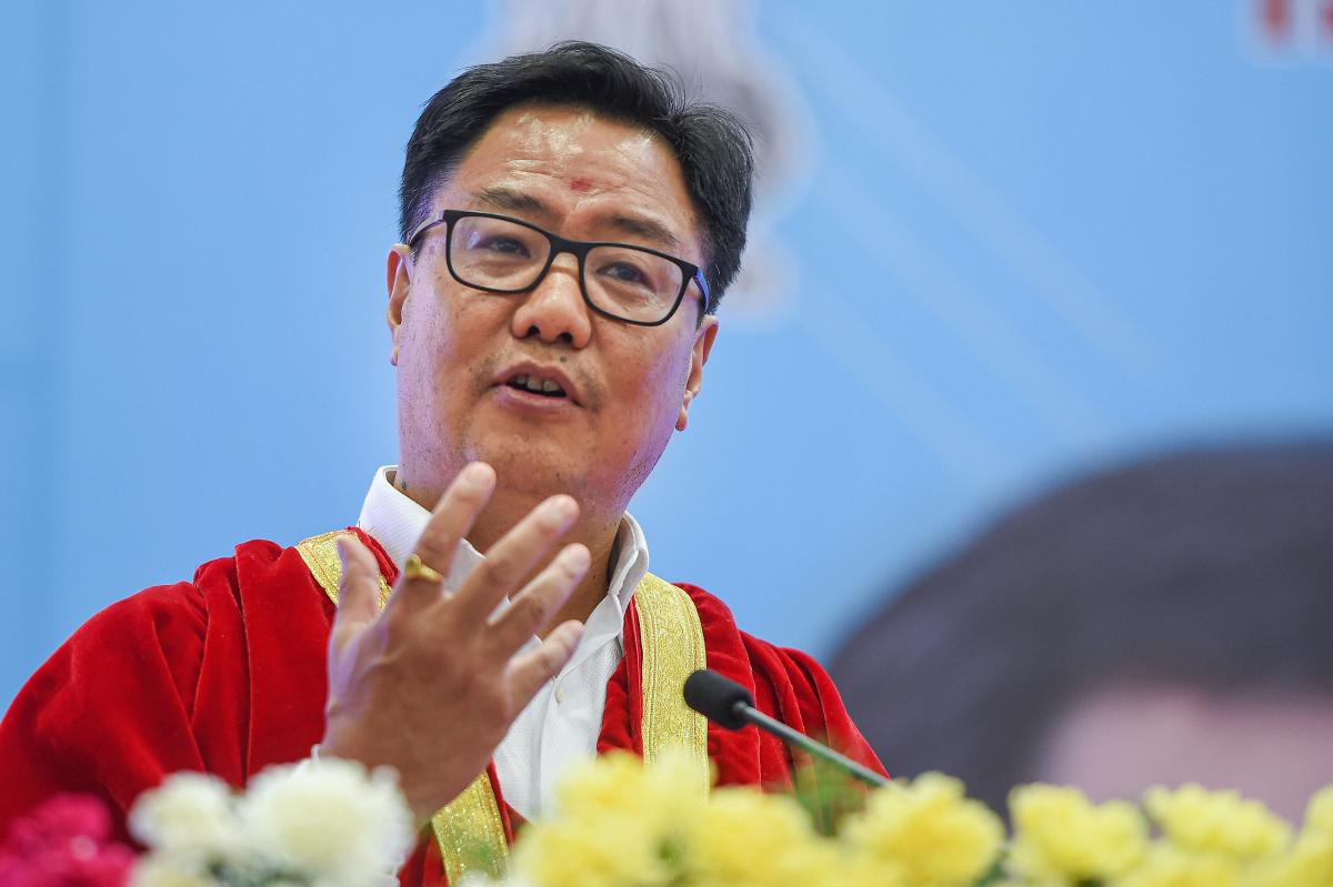 Sports Minister, Kiren Rijiju,  Fit India