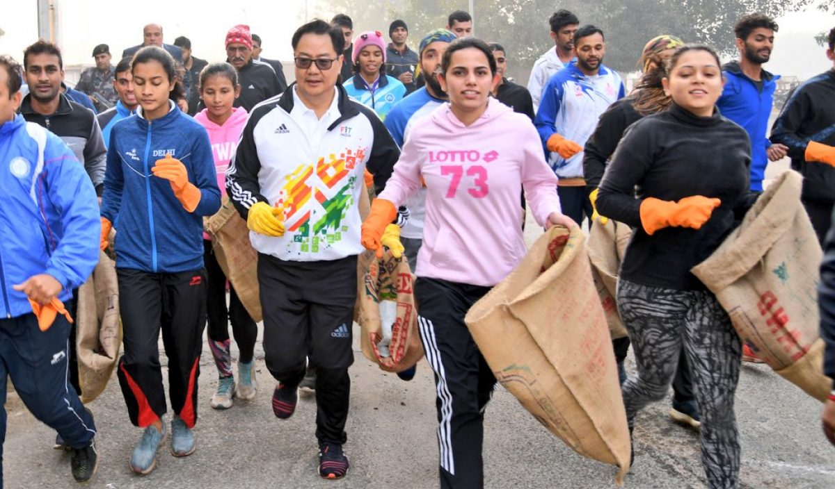 Sports Minister, Kiren Rijiju,  Fit India