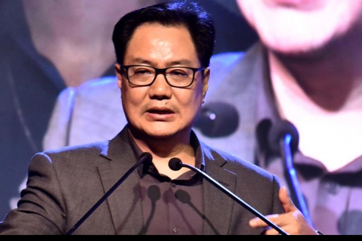 Union Minister of Youth Affairs and Sports Kiren Rijiju