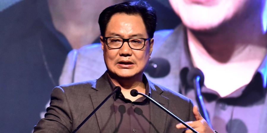 Sports minister Kiren Rijiju