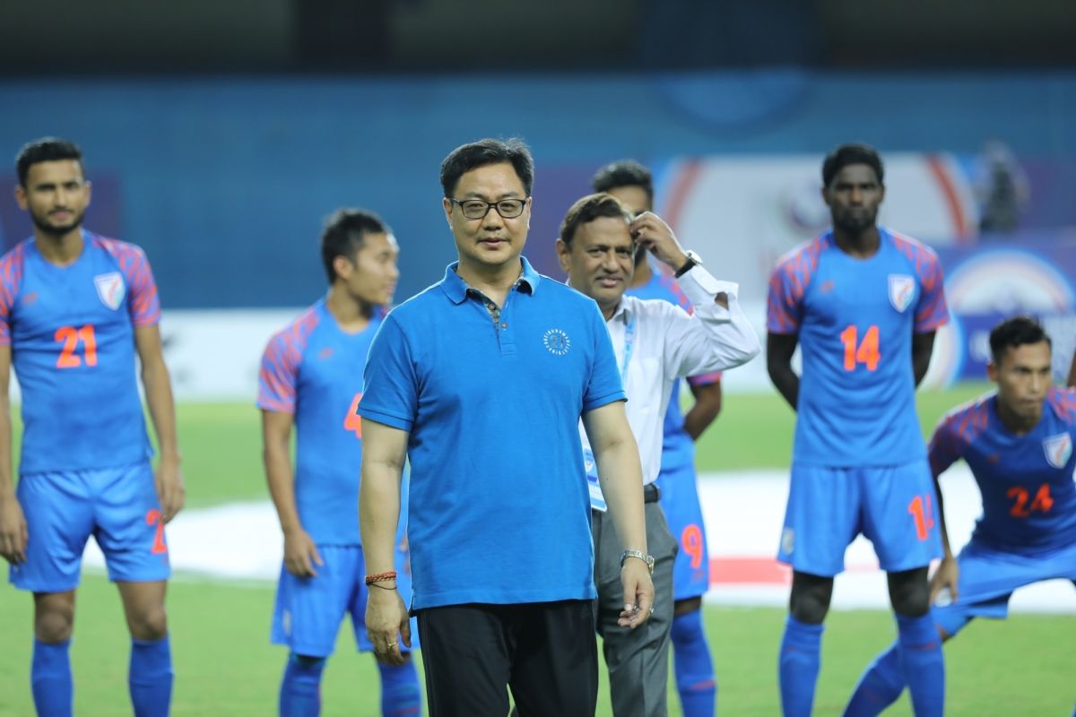 Sports minister Kiren Rijiju