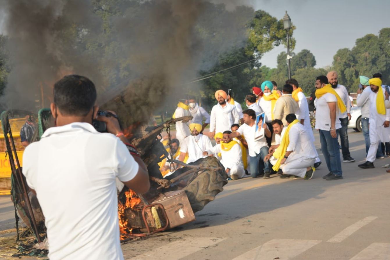 કૃષિ બિલનો વિરોધ