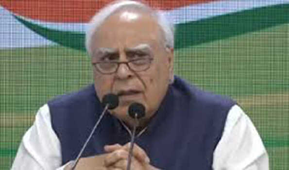 pm modi no longer angry over corruption said congress leader kapil sibbal