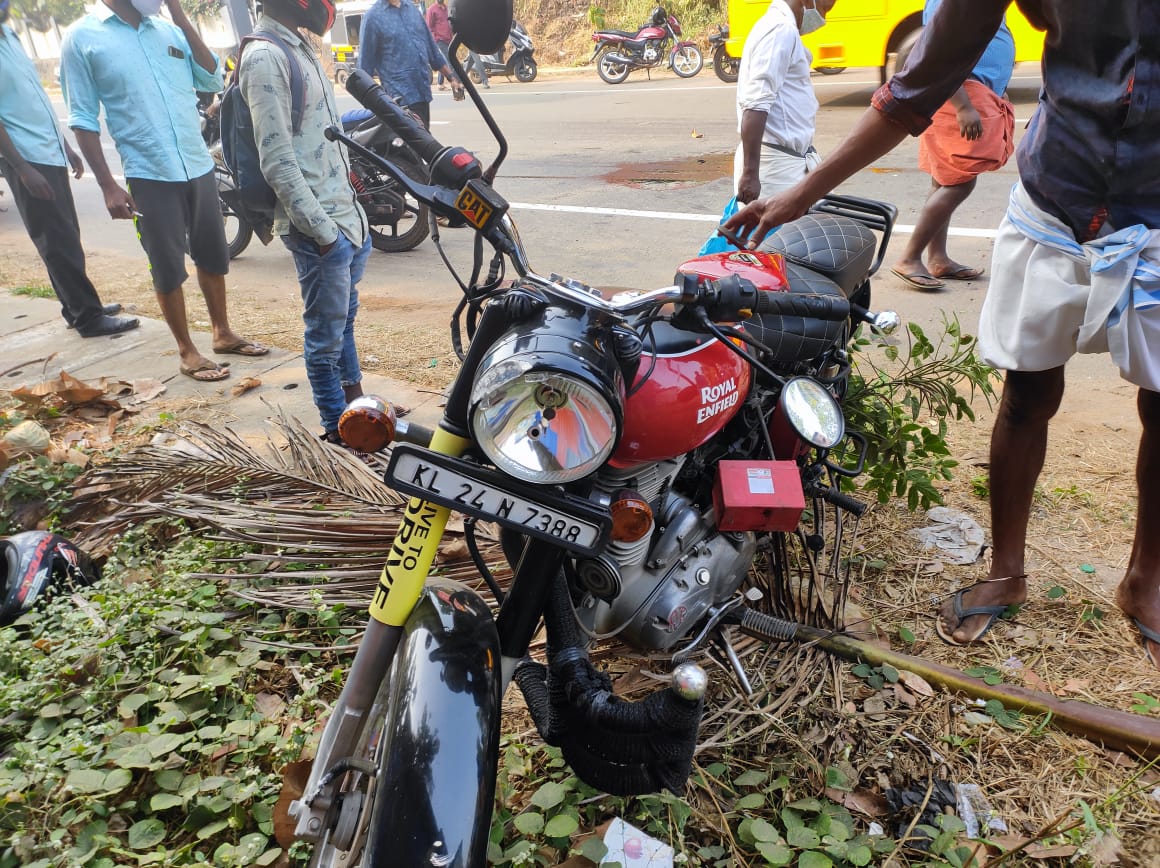 bike accident kollam