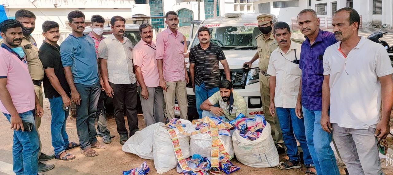 tobacco products  പുകയില ഉത്പന്നങ്ങള്‍  എക്‌സൈസ് കമ്മിഷണർ  പാലക്കാട്  palakkad